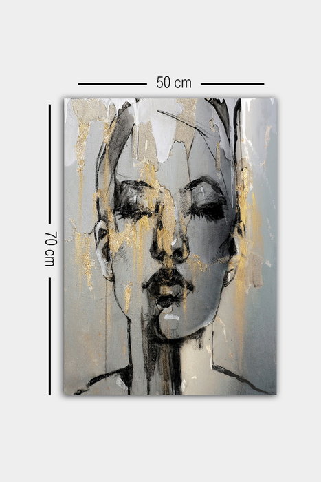 Wallity Lienzo Decorativo Unknown 50 x 70 cm Wallity Lienzo Decorativo Unknown 50 x 70 cm